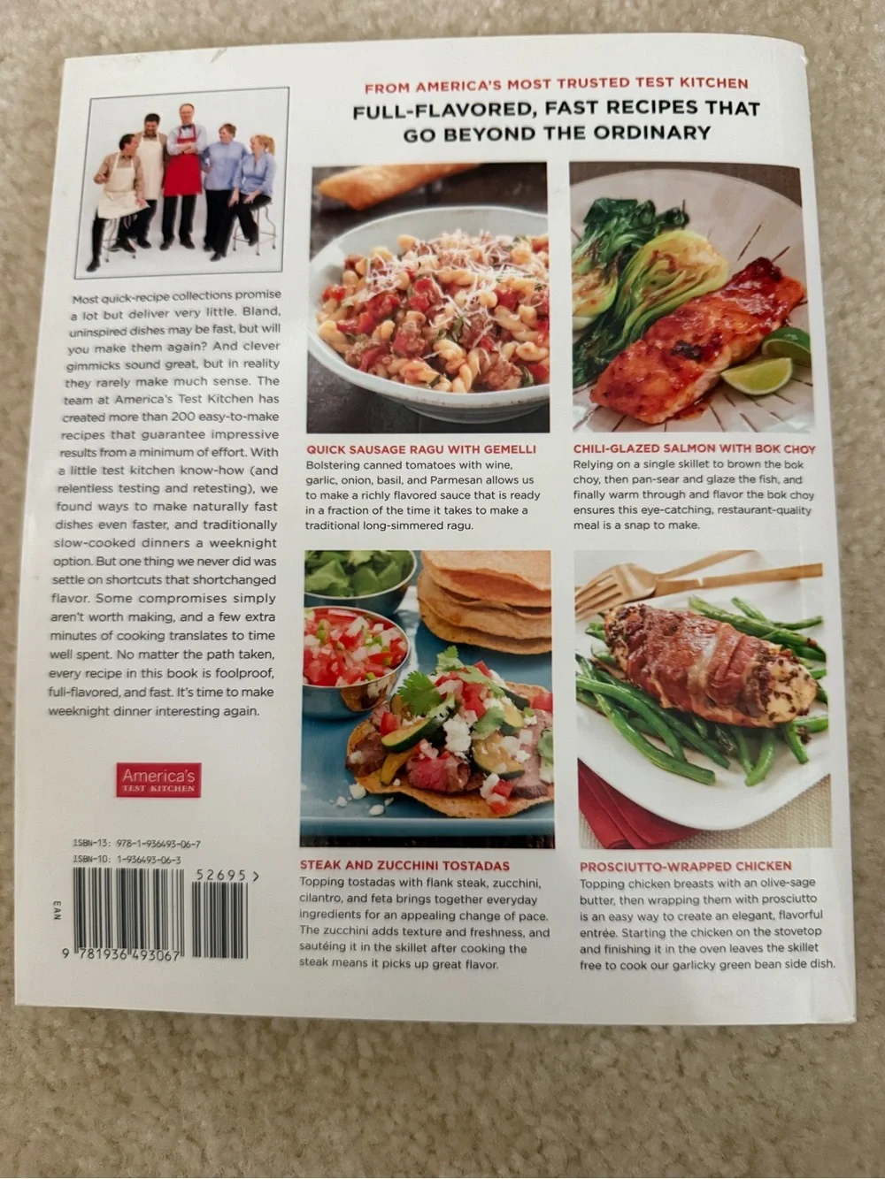 Simple Weeknight Favorites Cookbook - Orange Cover